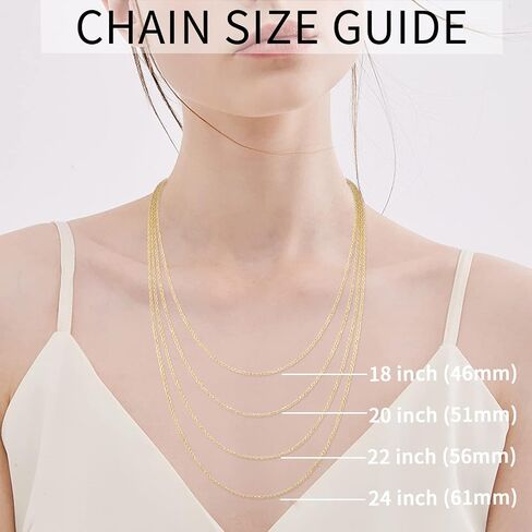 Jewlpire Diamond Cut 925 Sterling Silver Chain Rope Chain Italian Silver Necklace Chain for Women Men Super Shiny Durable 1.35mm Size 16,18, 20, 22, 24 Inches in Kuwait