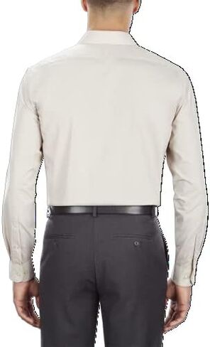 Van Heusen Men's Tall Fit Dress Shirts Poplin in Kuwait