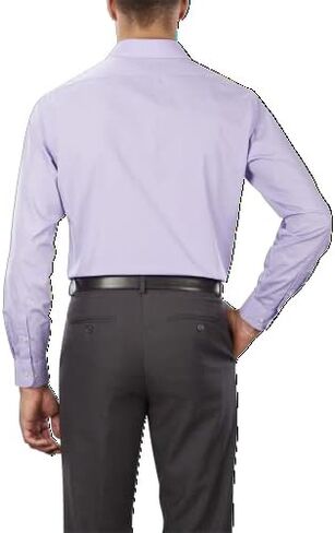 Van Heusen Men's Tall Fit Dress Shirts Poplin in Kuwait