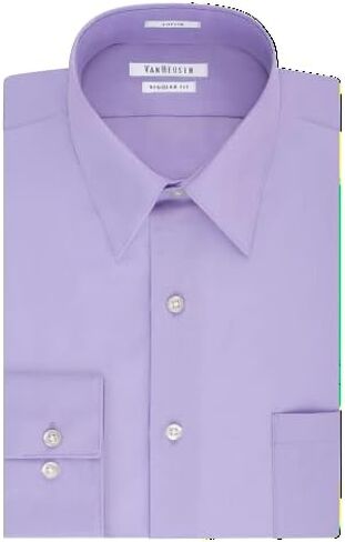 Van Heusen Men's Tall Fit Dress Shirts Poplin in Kuwait