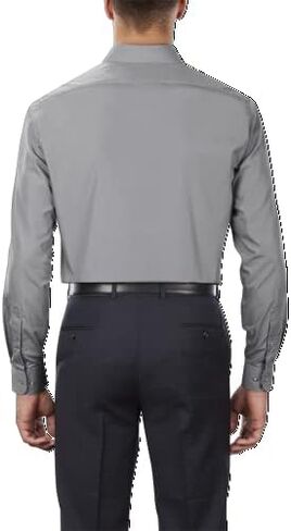 Van Heusen Men's Tall Fit Dress Shirts Poplin in Kuwait