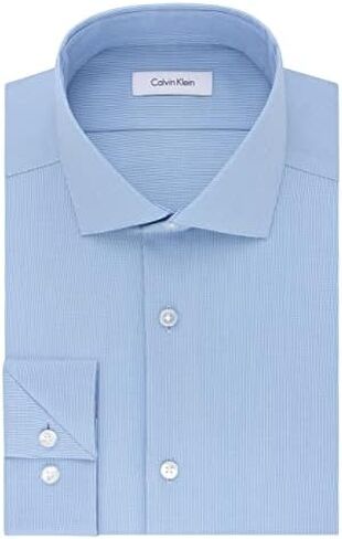 Calvin Klein Men's Dress Shirt Slim Fit Non Iron Stretch Solid in Saudi Arabia