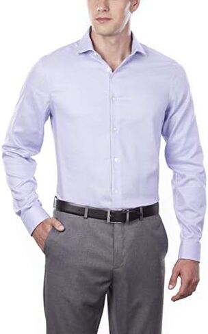 Calvin Klein Men's Dress Shirt Slim Fit Non Iron Stretch Solid in Saudi Arabia