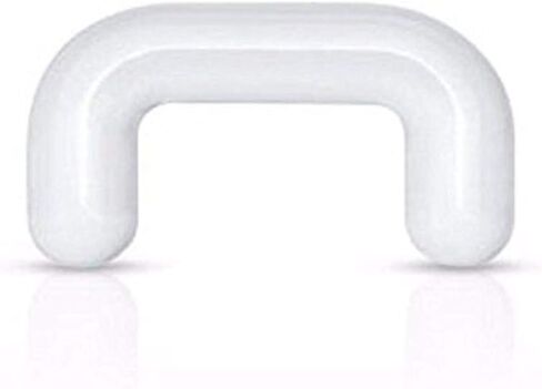 Covet Jewelry Clear Acrylic Septum Retainer in Kuwait