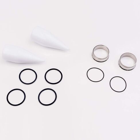 CABBE KALLO 32 PCS 00G - 24mm Ear Taper Kit Gauge Stretching Kit Stainless steel Tapers Tunnels Plugs Piercing Jewelry in Saudi Arabia