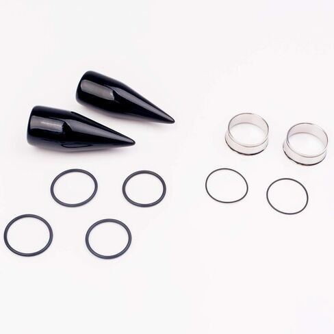 CABBE KALLO 32 PCS 00G - 24mm Ear Taper Kit Gauge Stretching Kit Stainless steel Tapers Tunnels Plugs Piercing Jewelry in Kuwait
