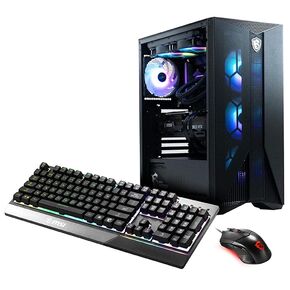 MSI Aegis RS Gaming Desktop PC, Intel Core i7-12700KF, GeForce RTX 3060 Ti, 16GB Memory (Dual-CHL), 1TB NVMe SSD, WiFi 6E, Liquid Cooling, USB Type-C, Win11 Home, Keyboard and Mouse (12TG-285US) in Saudi Arabia