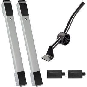 expandable appliance roller-appliance rollers for washer and dryer,base mover for washer and dryer (BLACK)