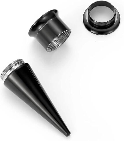 vcmart 14G-00G 36 pcs Ear Gauges Stretching Kit Tapers Plugs Eyelets Implant Grade Steel in Saudi Arabia