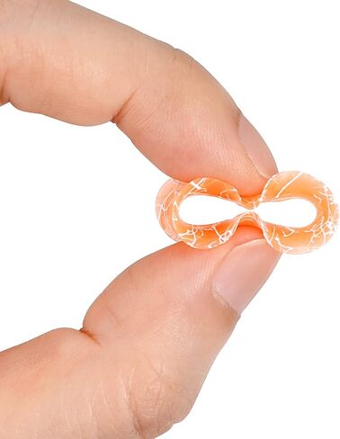Qmcandy 10 Pairs 2g-1" Colorful Soft Silicone Ear Tunnels Kit Hollow Flexible Ear Stretching Set in Saudi Arabia