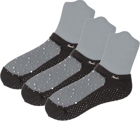 Shashi Yoga Socks for Women, Classic and Star Style, Regular Toe Socks, Athletic Socks, Multi Packs in Kuwait