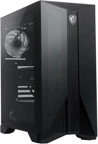 كمبيوتر مكتبي للألعاب MSI Aegis RS، Intel Core i7-12700KF، GeForce RTX 3060 Ti، ذاكرة 16 جيجابايت (Dual-CHL)، 1 تيرابايت NVMe SSD، WiFi 6E، تبريد سائل، USB Type-C، Win11 Home، لوحة مفاتيح وماوس (12TG-) 285US) in Saudi Arabia