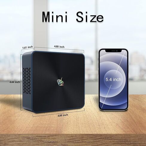 معالج Beelink الجيل الثامن الجديد Intel 4 Cores 8 Thread i5-8279U (حتى 4.1 جيجاهرتز)، كمبيوتر صغير مع 16G DDR4 RAM/500GB NVMe M.2 SSD يدعم شاشة 4K المزدوجة HDMI ، واي فاي 5، BT5.0، 4*USB 3.0 in Kuwait