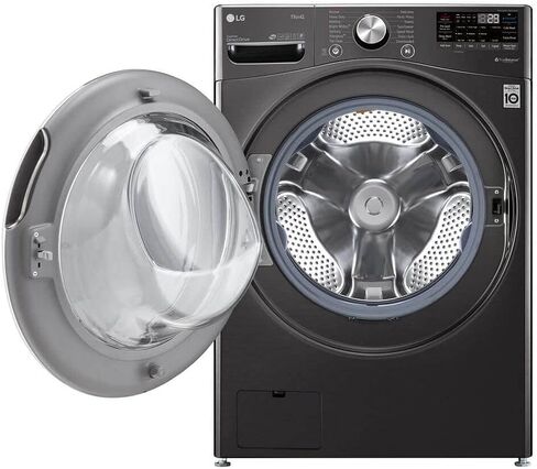 LG WM4200HBA / WM4200HBA / WM4200HBA 5.0 Cu. Ft. Mega Capacity Smart wi-fi Enabled Front Load Washer with TurboWash 360 and Built-in Intelligence in Saudi Arabia