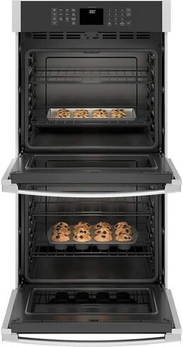 GE JKD3000SNSS 27 Inch Electric Double Wall Oven in Stainless Steel in Saudi Arabia