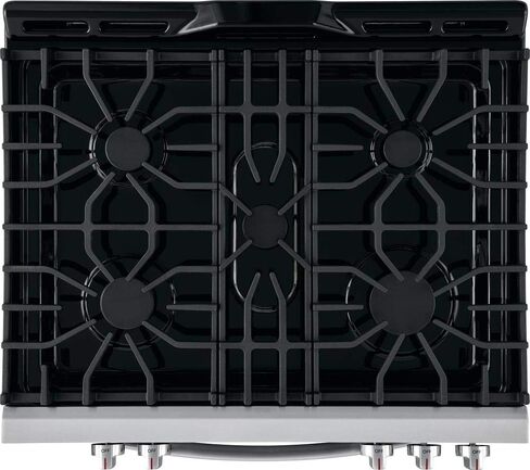 Frigidaire FFGH3054US 30 Inch Freestanding Gas Range with 5 Burners, Sealed Cooktop, 5 cu. ft. Primary Oven Capacity, in Stainless Steel in Saudi Arabia