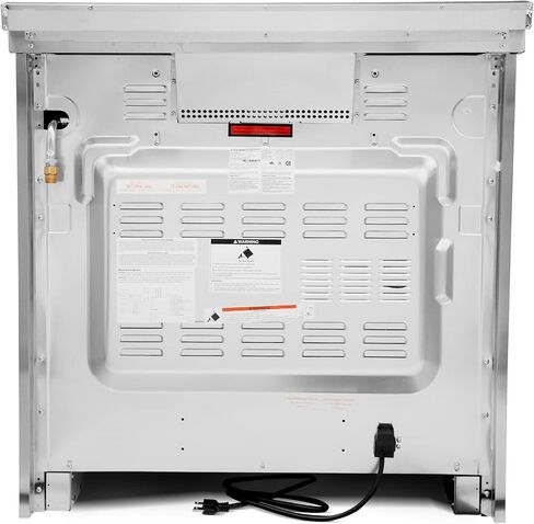 COSMO COS-965AGFC 36 in. Gas Rang, 3.8 cu. ft. Stainless Steel & COS-63190S Wall Mount Range Hood, Ducted Convertible Ductless (additional filters needed, not included), 36 inch, Stainless Steel in Saudi Arabia