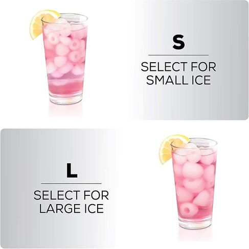 Igloo Electric Countertop Ice Maker Machine - Automatic and Portable - 26 Pounds in 24 Hours - Ice Cube Maker - Ice Scoop and Basket - Ideal for Iced Coffee and Cocktails - Stainless Steel in Saudi Arabia