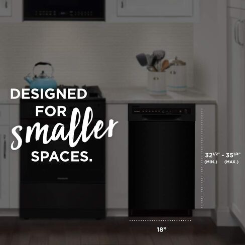 غسالة أطباق فريجيدير FFBD1831US، 18 بوصة، ستانلس ستيل in Kuwait