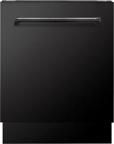 24" Top Control Tall Tub Dishwasher in Custom Panel Ready with Stainless Steel Tub and 3rd Rack (DWV-24) (Black Stainless Steel) in Saudi Arabia