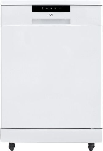 SD-6513W: Energy Star 24″ Portable Stainless Steel Dishwasher – White in Saudi Arabia
