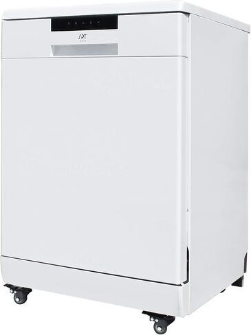 SD-6513W: Energy Star 24″ Portable Stainless Steel Dishwasher – White in Saudi Arabia
