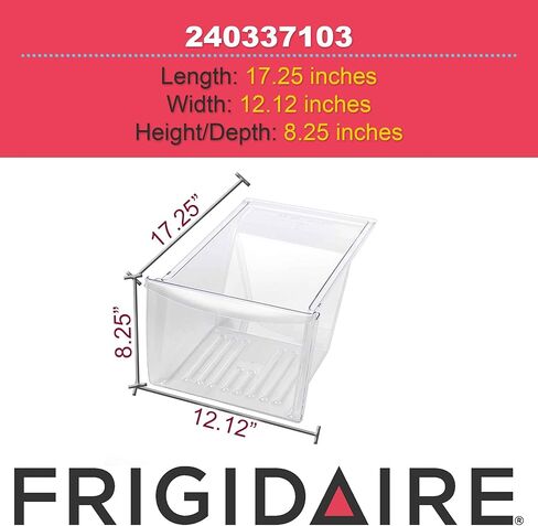 Frigidaire 240337103 Crisper Pan for Refrigerator in Kuwait