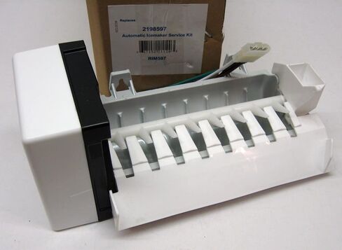 New Refrigerator Icemaker Ice Maker for Whirlpool Kenmore Kitchenaid 2198597 2198598, 626663, AP3182733, PS869316, W10190960 and W10122502 in Saudi Arabia