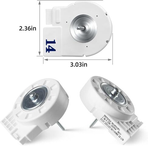 Replacement Part DA31-00146H Evaporator Fan Motor DREP5020LC for Samsung Refrigerator Replaces DA31-00146C PS4138377 AP4444609 2030147 in Saudi Arabia