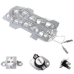 Dryer Heating Element（DC47-00019A）for Samsung, Thermal Fuse（ DC96-00887A） and （DC47-00016A）, Thermostat （DC47-00018A ）Dryer Repair Kit Replacement in Saudi Arabia