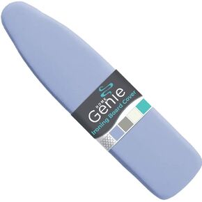 غطاء لوح الكي من السيليكون العاكس من HOME GENIE، يمكن كيه بشكل أسرع، أغطية وسائد مقاومة للحرق والبقع شديدة التحمل تناسب الألواح القياسية، حشوة سميكة، مشبك وحلقة تثبيت، حافة مرنة، 15x54، أزرق in Kuwait