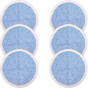 6 عبوات من وسادات بديلة لممسحة الأرضيات الصلبة Bissell Spinwave 2124,2039A,2307,23157,20391,20399