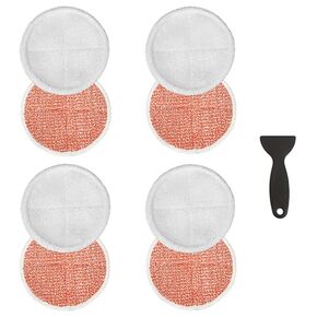 12 Pack 23159 Mop Pads Compatible with BissellSpinwave 20399 23157 23159 2039A 20393 2039T 2039W 20391 20395 2307 2315A Models Powered Hard Floor Mop, Compare to Part # 1611297 & 1611298