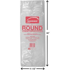 Compactor Bags for Round Container (50 Pack) in Saudi Arabia