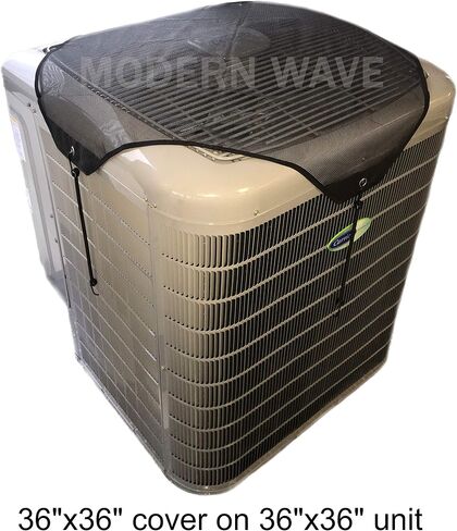 Central Air Conditioner Cover for Outside Units 28 x 28 - Top Universal Outdoor AC Cover Defender (Mesh, 28" x 28") in Saudi Arabia