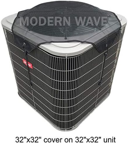 Central Air Conditioner Cover for Outside Units 28 x 28 - Top Universal Outdoor AC Cover Defender (Mesh, 28" x 28") in Saudi Arabia