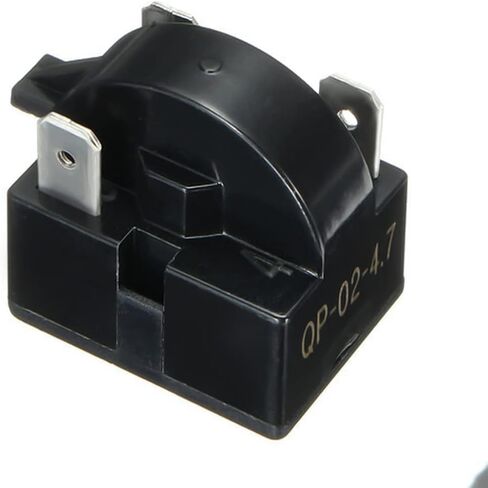 FZJDSD QP-02-4.7 QP2-4R7 QP2-4.7 3Pin 4.7Ohm PTC Starter Starter Relay استبدال متوافق مع الثلاجات الصغيرة والمجمدات العميقة وثلاجات النبيذ والبيرة والثلاجات المدمجة ومبردات بيرة النبيذ in Kuwait