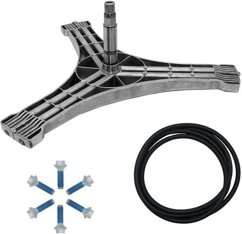 AMI PARTS DC97-15491A Flange Shaft Assembly&(6pcs) DC60-40137A Washing Machine Hex Bolt&DC69-00804A Washer Tub Seal Gasket Compatible with Washing Machine-Replaces 2077008 AP4203183 PS4213806 in Saudi Arabia