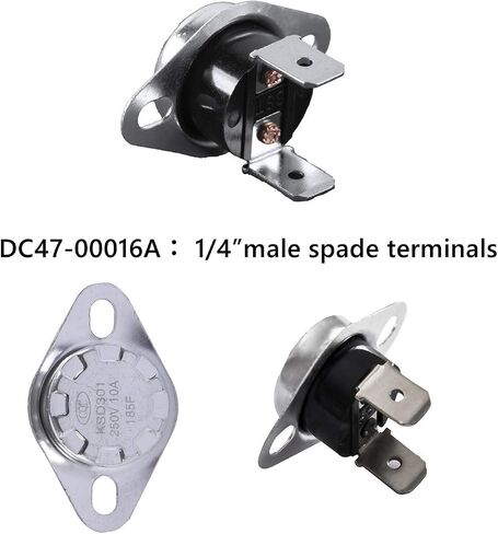 Dryer Heating Element（DC47-00019A）for Samsung, Thermal Fuse（ DC96-00887A） and （DC47-00016A）, Thermostat （DC47-00018A ）Dryer Repair Kit Replacement in Saudi Arabia