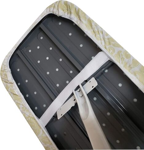 HOMZ Premium Standard Width Ironing Board Cover and Pad, Grey Solid in Kuwait