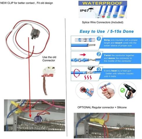 GLOB PRO SOLUTIONS 2303775 Refrigerator BIMETAL,EVAP Replacement for and Compatible with Heavy Duty in Kuwait