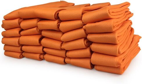Quick Dam Indoor Water Dam (WUB210-12) - 2.5-Inch x 10-Feet - 12-Pack, Orange & QD1224-6 Water Activated Flood Bags 1ft x 2ft, 6-Pack in Kuwait