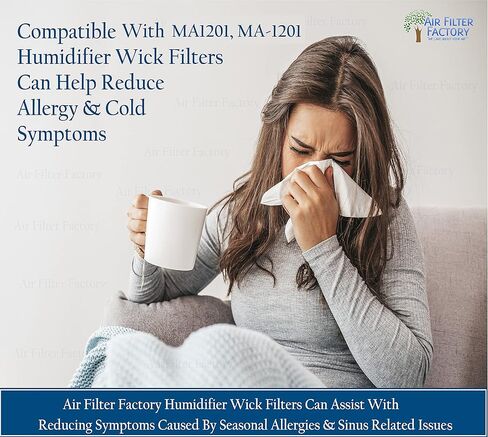 Air Filter Factory Replacement for Essick Air MA1201, MA-1201 Humidifier Wick Filter in Saudi Arabia