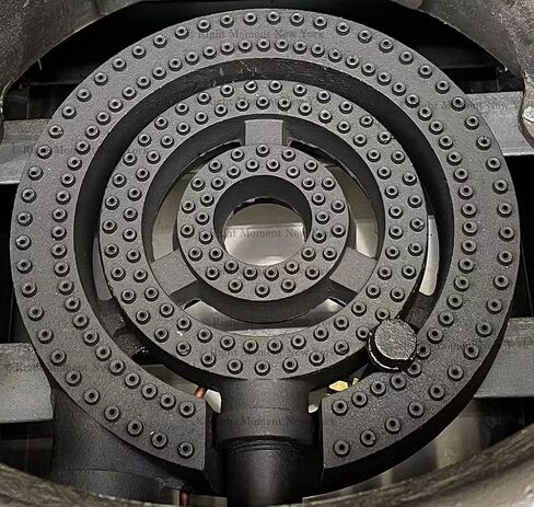 12 Inch Three Ring Burner (Natural Gas) (110.000 BTU) in Saudi Arabia