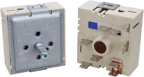 Edgewater Parts 316238201, AP5325508, PS3504401 Surface Element Switch Compatible With Electric Frigidaire Electrolux Ranges (Fits Models: BKE, CFE, CGE, CPE, CRE) in Saudi Arabia