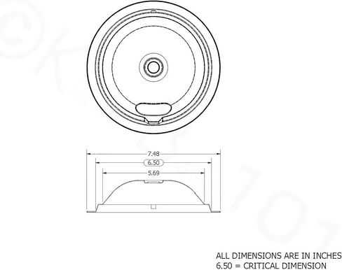 KITCHEN BASICS 101 316048413 and 316048414 Replacement Chrome Drip Pans for Frigidaire Kenmore - Includes 2 6-Inch and 2 8-Inch Pans, 4 Pack in Saudi Arabia