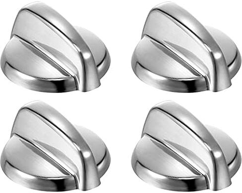 WB03T10284 Knobs Plastic Burner Control Knobs Compatible with General Electric GE Range/ Stove/ Oven Knob Replace for AP4346312 PS2321076 (4 Pack) in Saudi Arabia