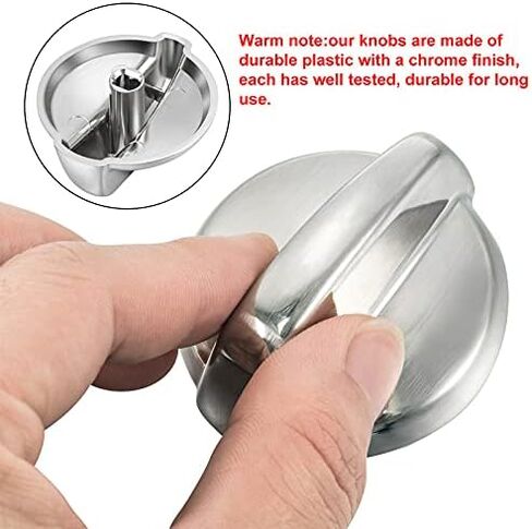 WB03T10284 Knobs Plastic Burner Control Knobs Compatible with General Electric GE Range/ Stove/ Oven Knob Replace for AP4346312 PS2321076 (4 Pack) in Saudi Arabia