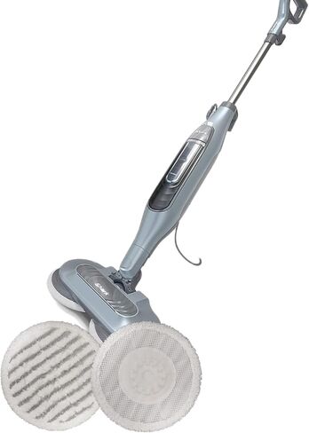 قطع ممسحة بخار بديلة من CKL&DJ لممسحة البخار S7000AMZ S7001 تعمل بالبخار، للتنظيف والتطهير الكل في واحد، مصممة للأرضيات الصلبة (6 قطع)، أبيض، رمادي، 190 × ارتفاع 10 مم in Kuwait