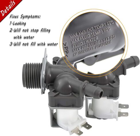 5220FR2075L 5220FR2006H Washing Machine Valve GENUINE Set for LG Water Inlet Valve Replace 5220FR2006L 5220FR2006Q AP4441935 AP5986564 5221ER1003A 5221ER1003C 5221ER1003D 5221ER1003F in Saudi Arabia